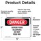 Signmission Safety Culture Sign, 5 in Width, Vinyl Decal, Rectangle OS-2PACK-DS-D-35-L-2049 - alternate 4